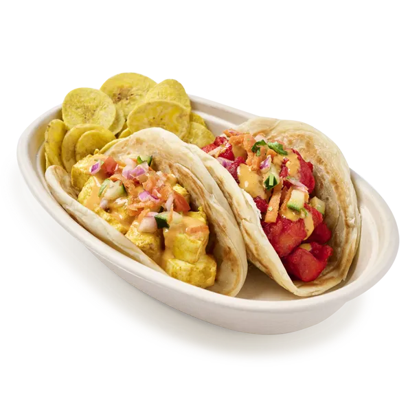 Desi Breakfast Tacos